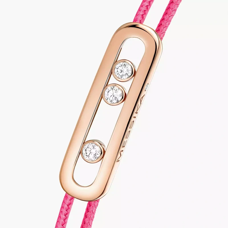 Messika Messika CARE(S) Pink Cord Bracelet 14658-PG 2