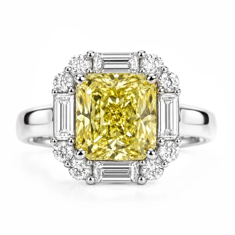 DIAMOND RING 3.02 CT FY/VVS2 (GIA)