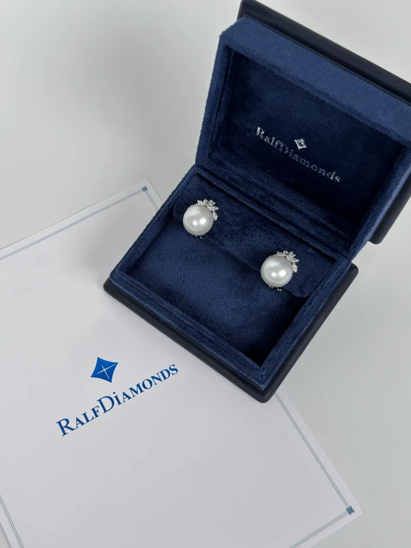 RalfDiamonds PEARL 14.9 MM EARRINGS RDE149 7