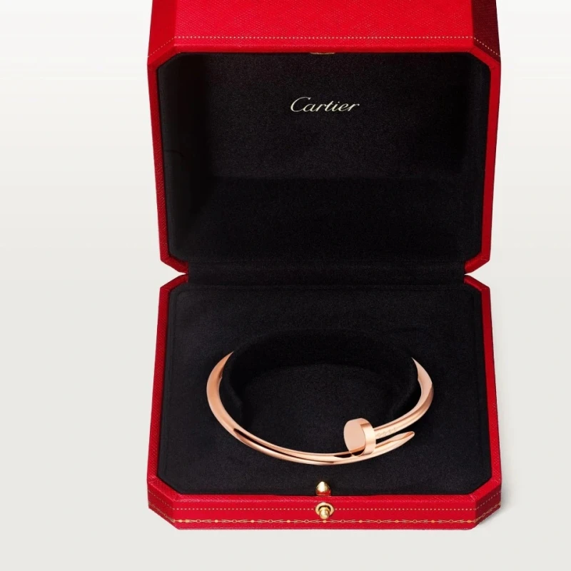 Cartier JUSTE UN CLOU BRACELET, ROSE  GOLD (SIZE 15) B6048115 5