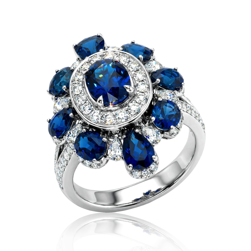 SAPPHIRE 5.70 CT RING (SIZE 56)