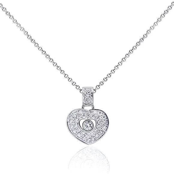 HAPPY DIAMONDS HEART PENDANT