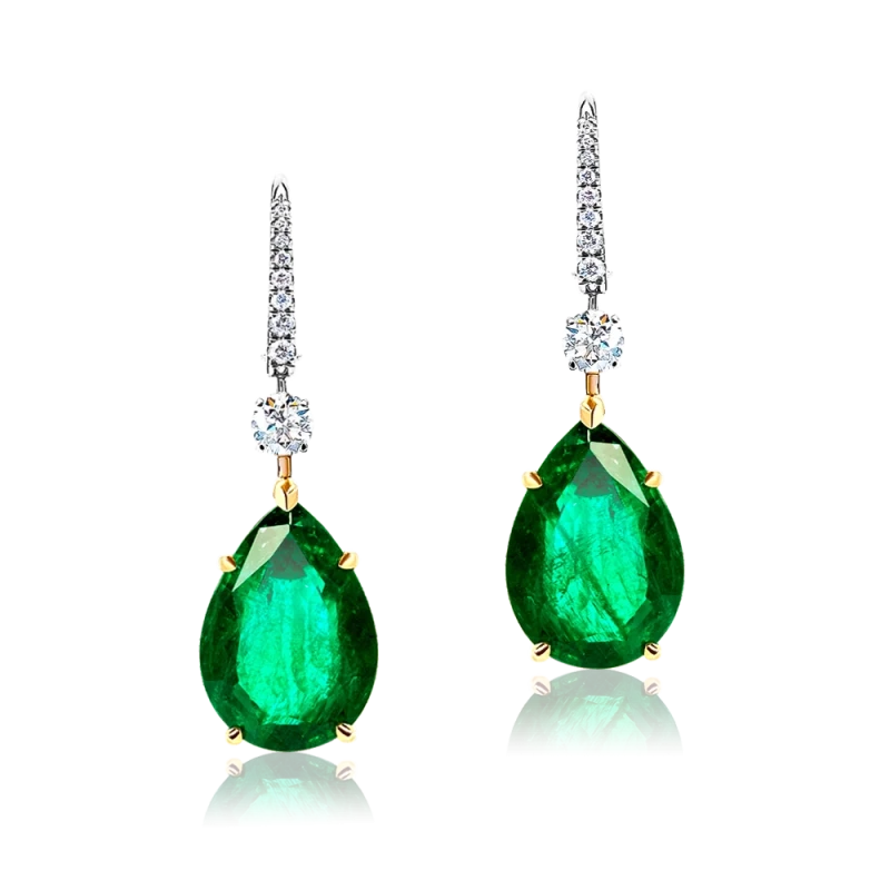 No name DIAMOND AND EMERALD SET  66 CT 1 Emerald set  66 ct 1