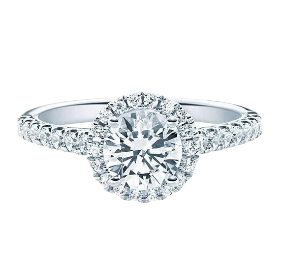 ROUND DIAMOND 2.00 CT H/VS1 RING (GIA)