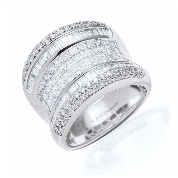 MULTISHAPE CUT DIAMOND RING 2.42 CT