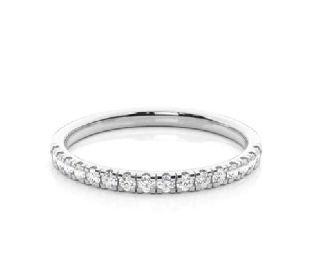 ETINCELLE HALF ETERNITY DIAMOND RING (SIZE 49)