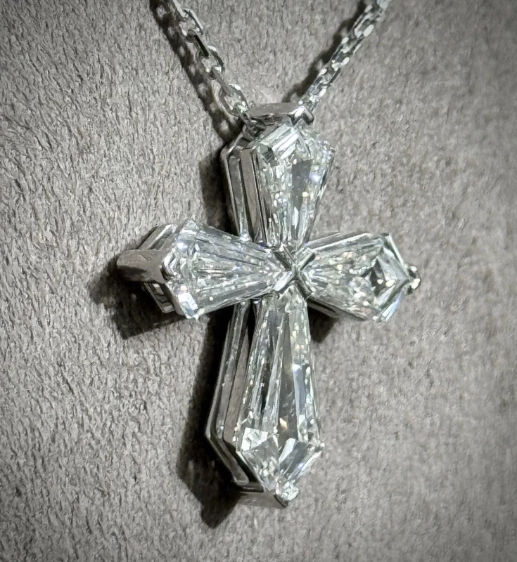 RalfDiamonds DIAMOND CROSS PENDANT 2.00 CT RD2.00CT 5