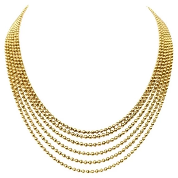 Cartier DRAPERIE DE DÉCOLLETÉ SIX STRAND NECKLACE Cartier