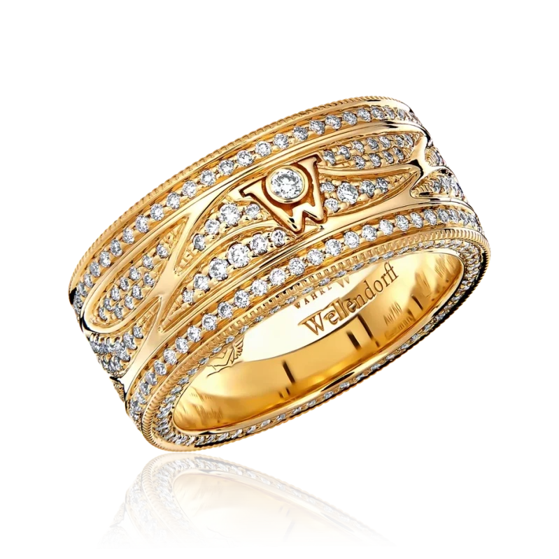 WELLENDORFF DIAMOND RING (SIZE 52)