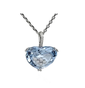 SO HAPPY CRYSTAL HEART PENDANT