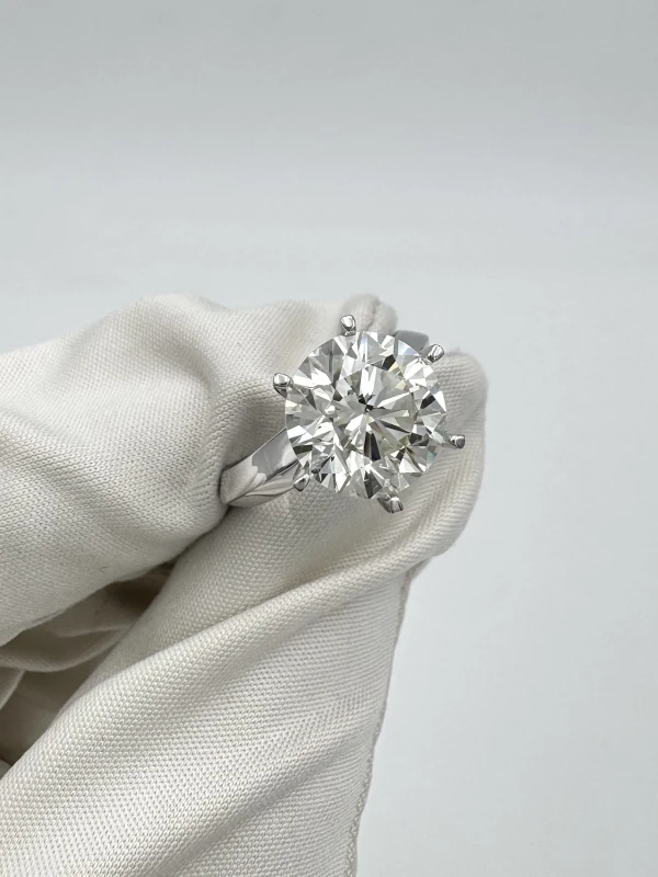 No name ROUND DIAMOND 4.43 CT L/VVS1 RING (GIA) NN4.43 CT 3