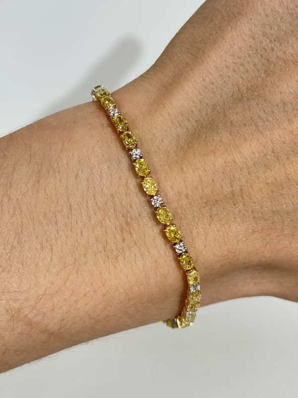 VERDI JEWELLERY БРАСЛЕТ С БРИЛЛИАНТАМИ 7.24 CT A15G 2