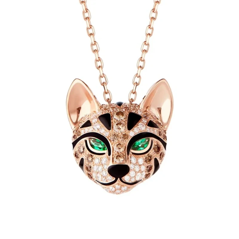 Boucheron Fuzzy, the Leopard Cat pendant JPN00641 2