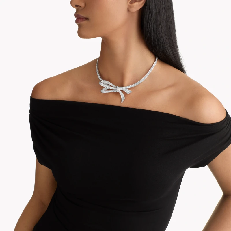 GRAFF Tilda's Bow Diamond 14.61 ct Necklace RGN899 2