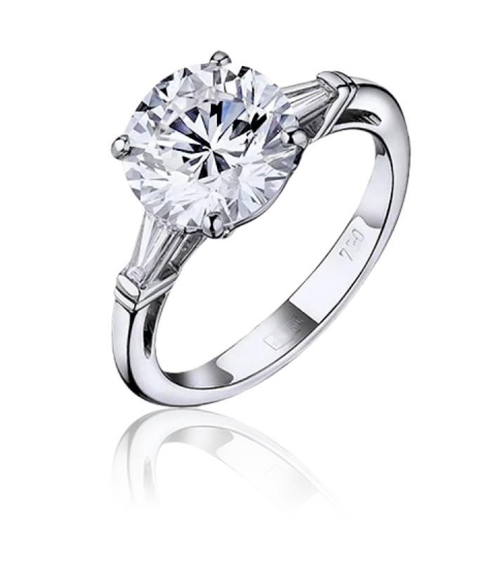 ROUND DIAMOND 1.50CT F/VVS2 (SIZE 53)