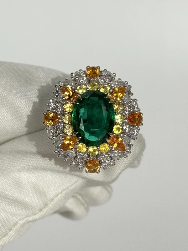 DeRosa Emerald ring 5.90 ct R115511447 2