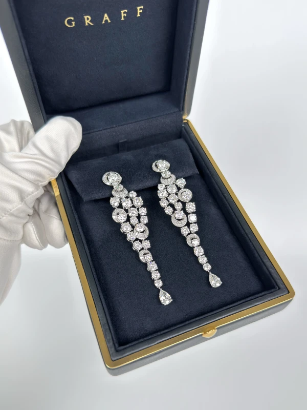 Graff DIAMOND 25.00 CT EARRINGS RGE25ct 5