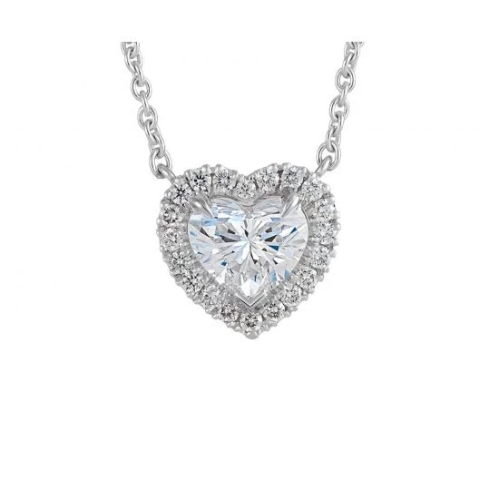 HEART DIAMOND PENDANT 1.51 CT H/VVS2