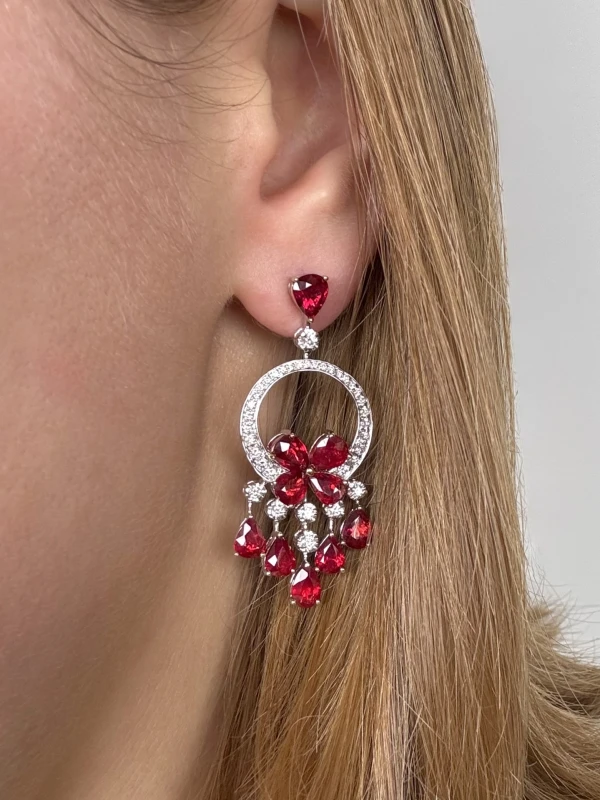 No name BUTTERFLY EARRINGS NN13.31CT 2
