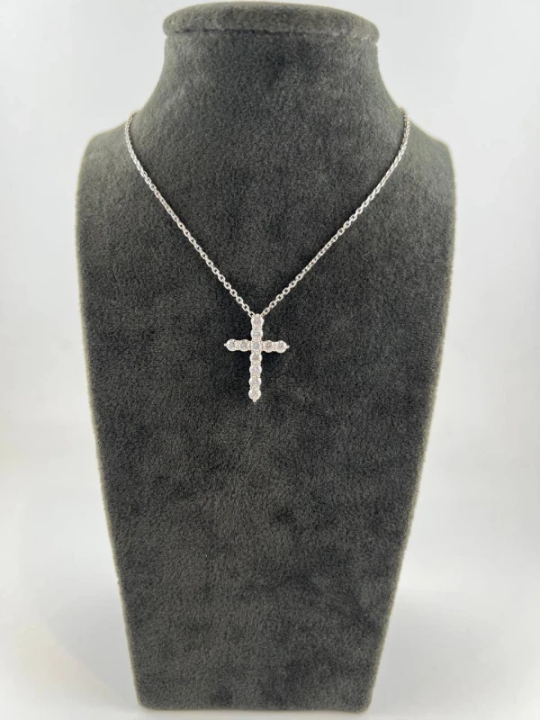 DeRosa КРЕСТ С БРИЛЛИАНТАМИ 1.05 CT (MEDIUM MODEL) derosa medium 2