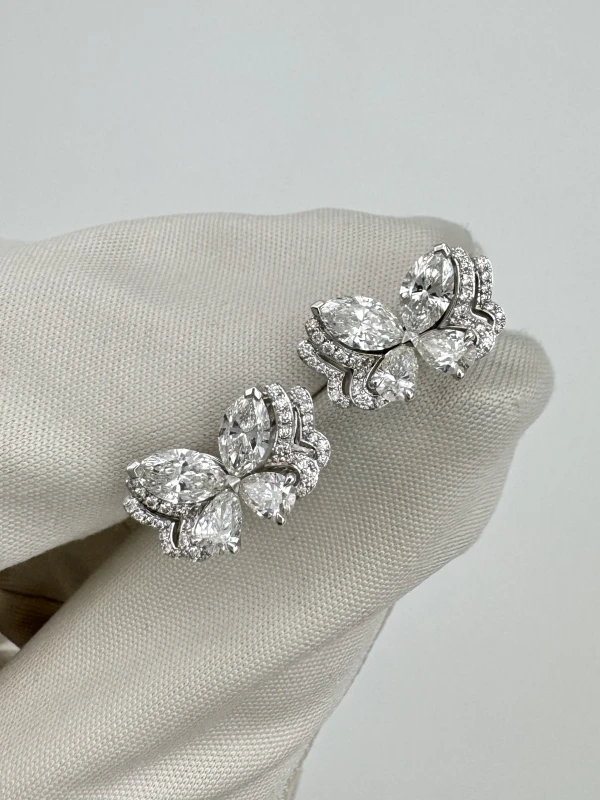 GRAFF Butterfly Diamond Earrings RGE1958 4