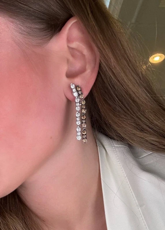 Picchiotti COGNAC DIAMONDS&DIAMOND EARRINGS PICCHIOTTI 3
