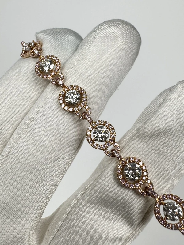 David Morris DIAMOND BRACELET DM 7.38 CT 3