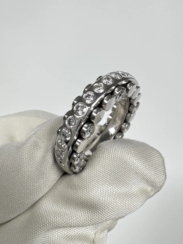 Bucherer DIZZLER RING IN WHITE GOLD (SIZE 55) DIZZLER1 2