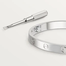 Cartier LOVE BRACELET, WHITE GOLD B6067617 1