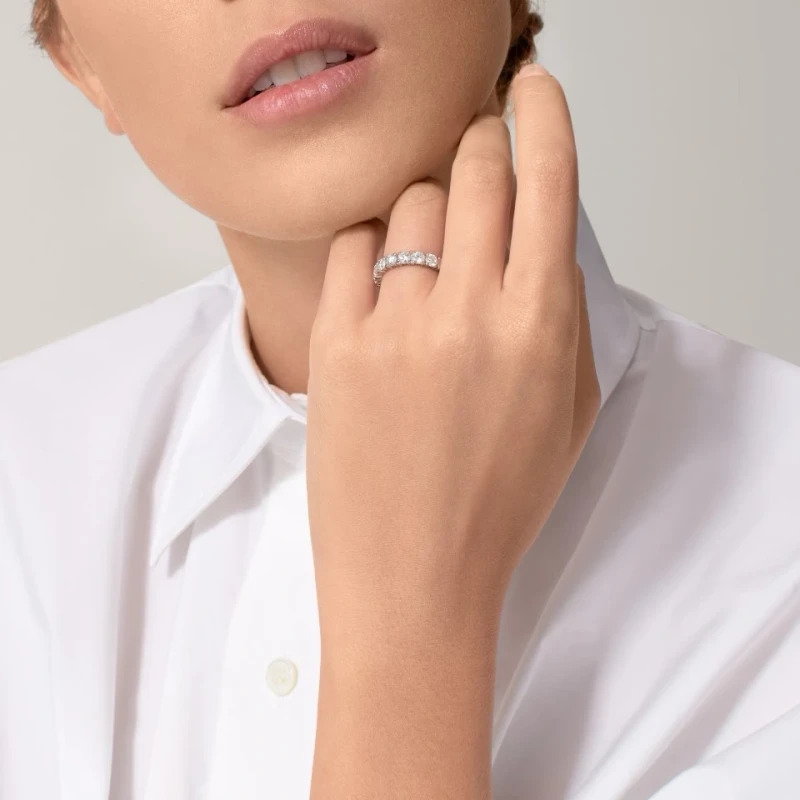 Cartier DESTINÉE WEDDING BAND, PAVED (SIZE 54) N4127554 3