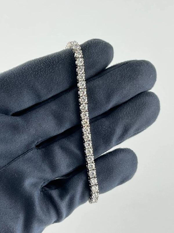 Graff ROUND DIAMOND LINE BRACELET 7.07 СТ GR 7.07CT 4