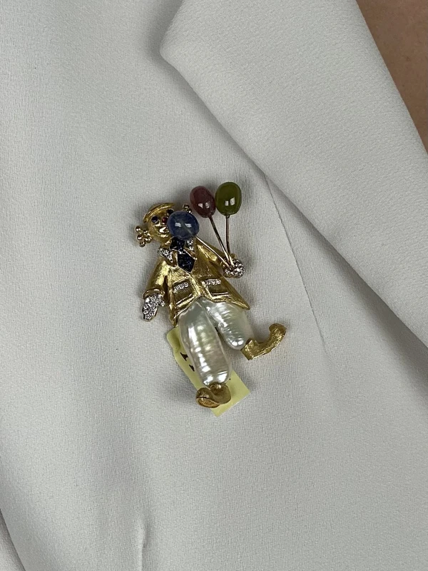 Yvel CLOWN BROOCH 111 4