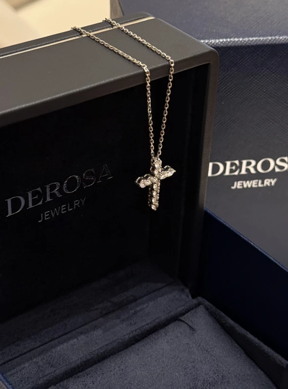 DeRosa DIAMOND CROSS 1.05 CT FINE WHITE/VS C132360 4