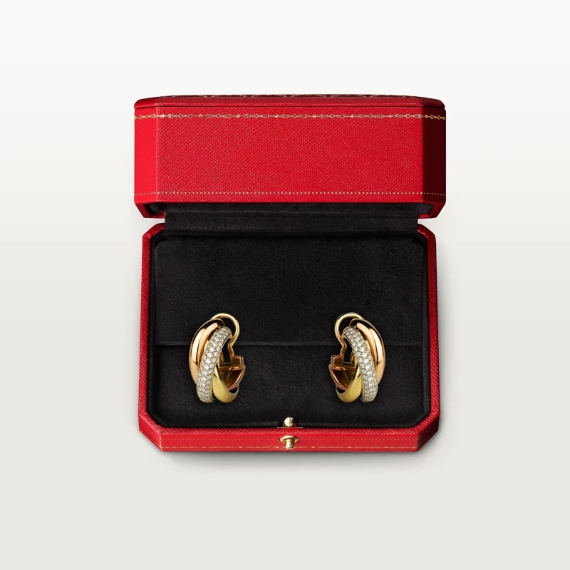 Cartier TRINITY DE CARTIER EARRINGS B8031900 2