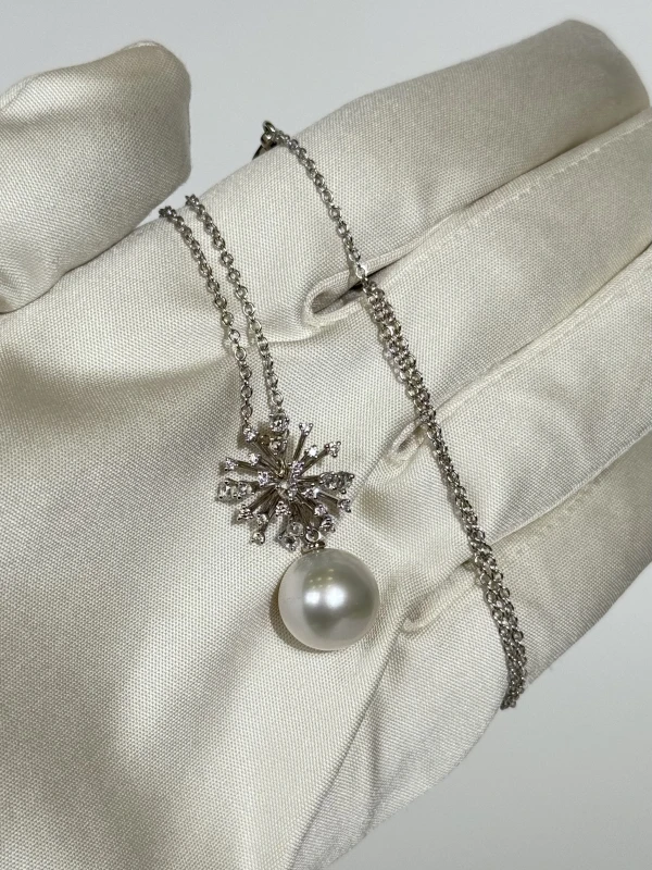 UTOPIA PEARL 12.40 MM & DIAMOND PENDANT HP2BB06 4