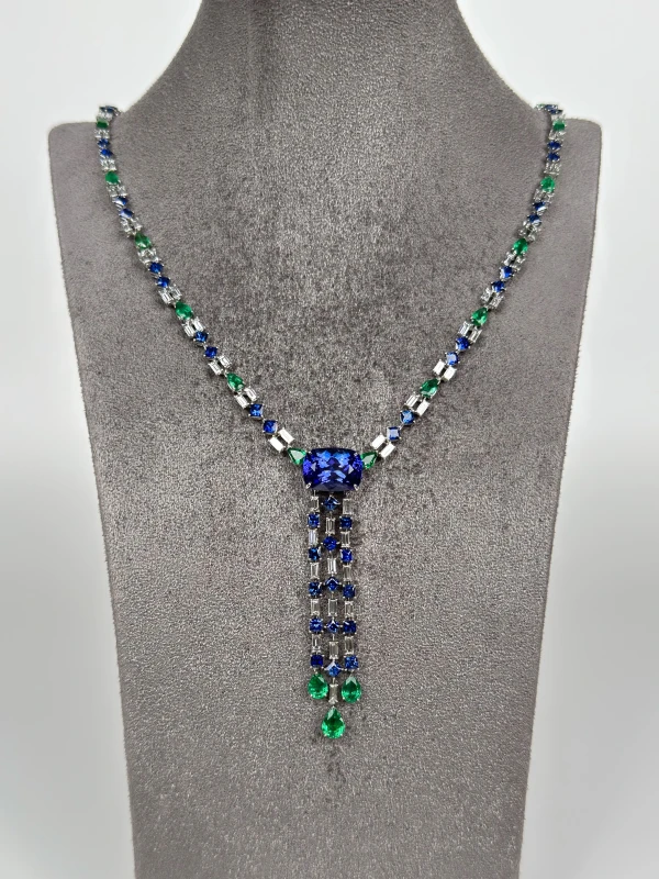 Crivelli TANZANIT 11.06 CT NECKLACE CRV11.06CT 3