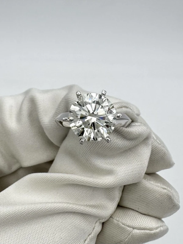 No name ROUND DIAMOND 4.43 CT L/VVS1 RING (GIA) NN4.43 CT 2