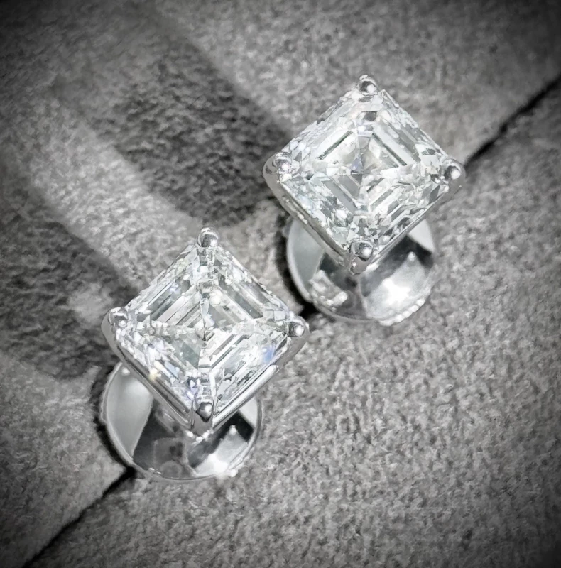 Earrings without a brand DIAMOND EARRINGS 1.51 - 1.52 CT G/VS1 (GIA) 1.51-1.52 CT G/VS1 4