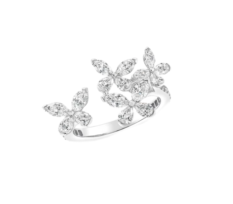 GRAFF Classic Butterfly Petite Diamond Ring RGR913