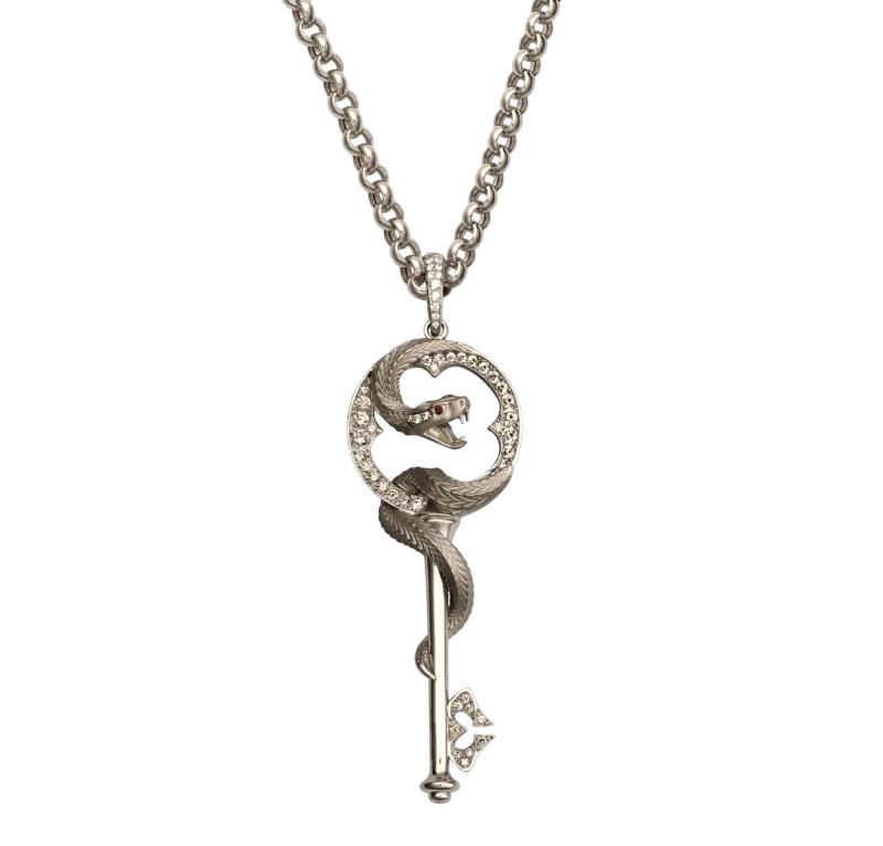 SNAKE KEY NECKLACE