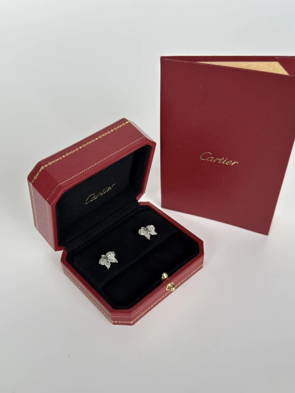 Cartier CARESSE D ORCHIDÉES EARRINGS B8032200 4