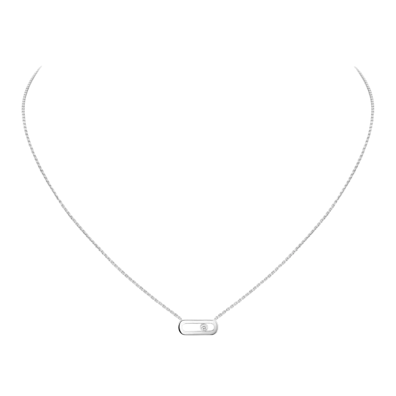 Messika MOVE UNO White Gold Diamond Necklace 14613-WG 1