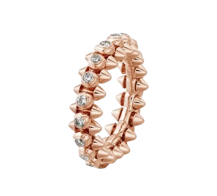 CLASH DE CARTIER RING, MEDIUM MODEL, PAVED (SIZE 52)