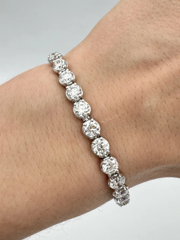 Verdi Jewellery БРАСЛЕТ С БРИЛЛИАНТАМИ 14.67 CT A45L 4