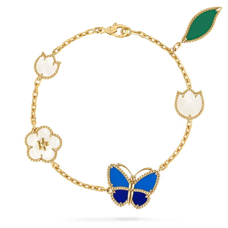 Lucky Spring Butterfly bracelet, 5 motifs