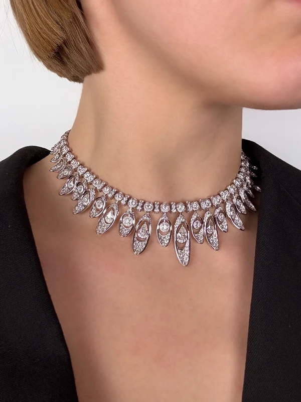 Earrings without a brand DIAMOND 33.32 CT NECKLACE D33.32ct 2