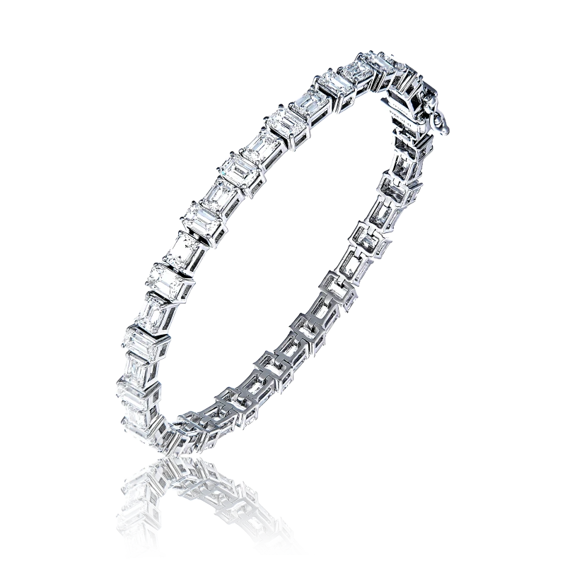 RalfDiamonds EMERALD DIAMONDS 15.22 CT BRACELET RFD15.22 CT 1