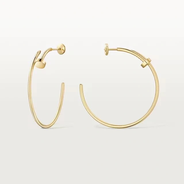 Cartier JUSTE UN CLOU HOOP EARRINGS, LARGE MODEL B8301525 3