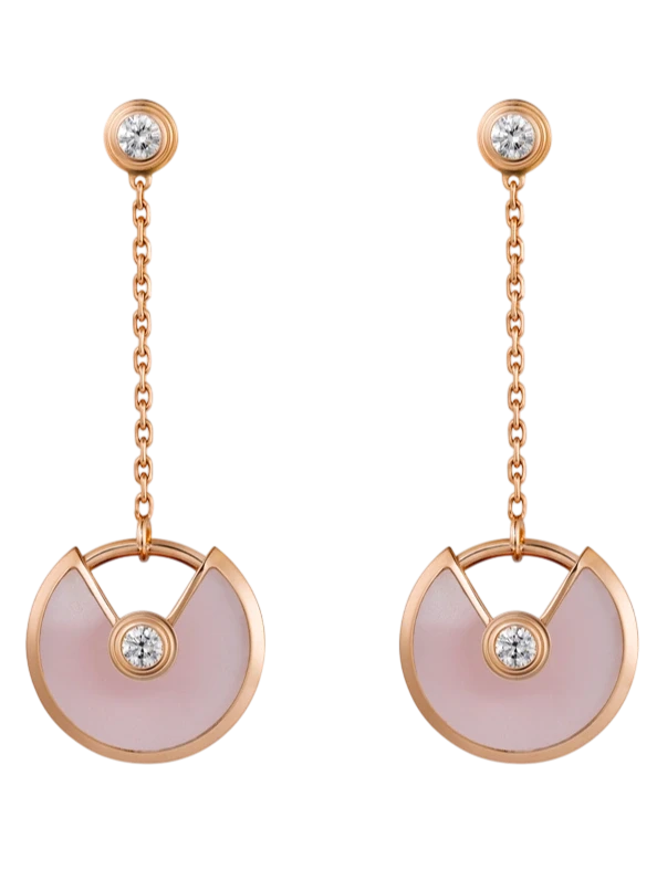 AMULETTE ROSE GOLD EARRINGS