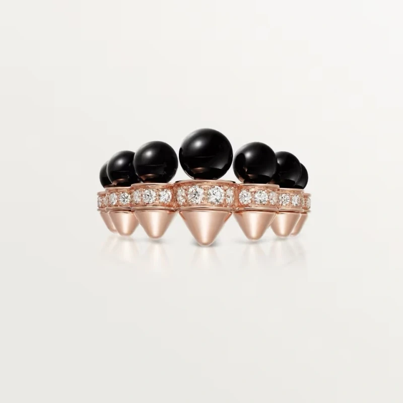 Cartier CLASH EXTRA LARGE ONYX RING (SIZE 49) N4793951 7